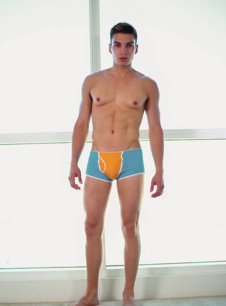 Sexy americans, hunk Jason Maddox and husky guy Anthony Verusso fuck ass after blowjob