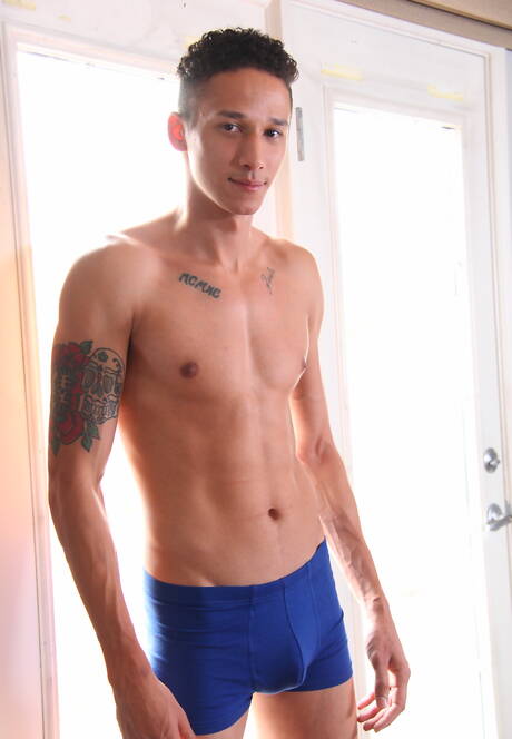 Nasty guys Blake Jordan, Derek Parker and Leo Romero have a hot threesome sex