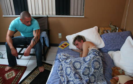 Sexy Max Dexter fuck ass after sucking dick