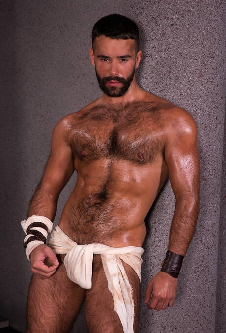 American gay bear Jaxton Wheeler and french mature bear Teddy Torres fuck after dick sucking