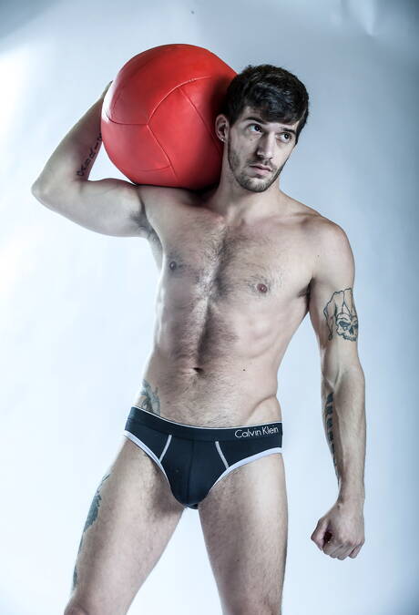 Hot american guys hairy stud Alexander Greene and hairy stud Ty Roderick posing nude and showing hot butt