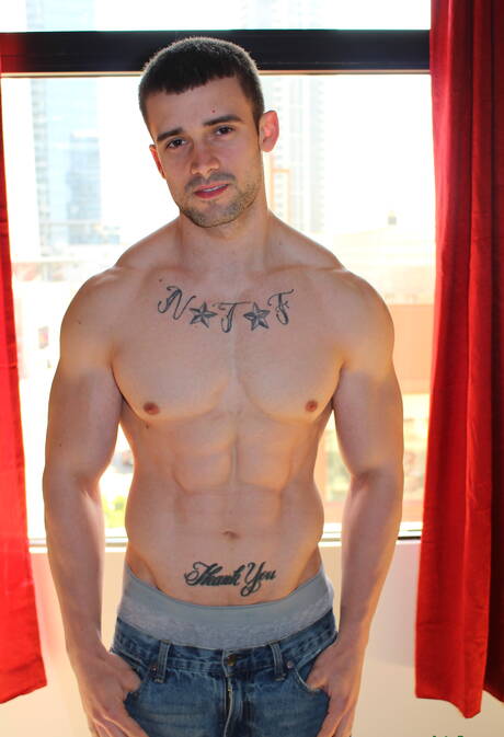 Hot american dudes tough guy Princeton Price and tough guy Mathias in hot ass fuck action outside