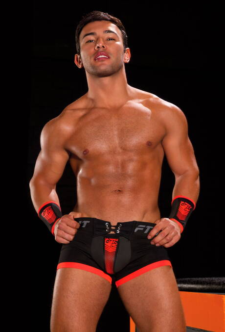 Two american boys husky guy Nick Sterling and hunky guy Dorian Ferro fuck ass after sucking cock