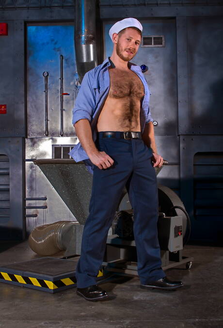 Nice american buddies hairy stud Tegan Zayne and otter Spencer Whitman have a hot couple scene