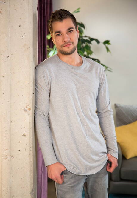 Hot americans, superstud Gunner and well-built Princeton Price fuck after blowjob