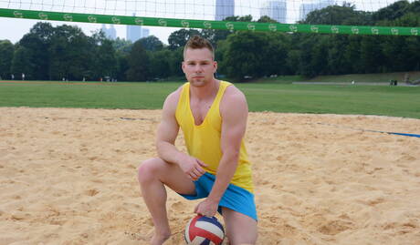 Owen, Colt, Tom, Jack , Jake Wilder and Armando De Armas in hot orgy after beach party