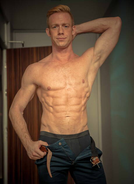 Canadian strongman Christopher Daniels and russian beefcake Dato Foland have a hot couple sex