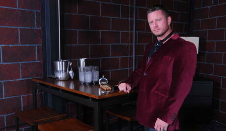 John Magnum, Johnny Rapid, Justin Dean, Robbie Rivers, Colby Jansen, Billy Santoro, Corey Haynes, Charlie Harding in wild 8-guy orgy