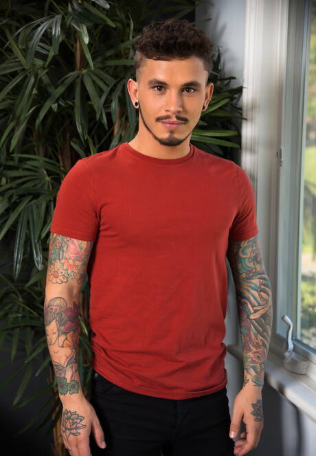 Hot american boys hunky guy Shawn Reeve and hunky guy Seth Knight have anal sex