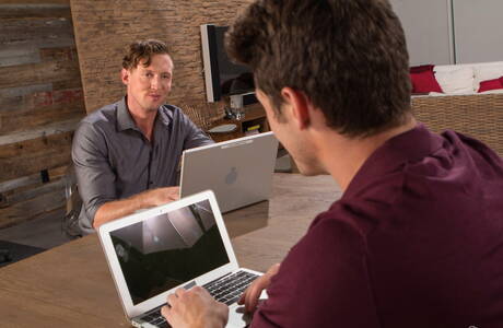 Hot american boys strongman Pierce Paris and tough guy Devin Franco have a good sex