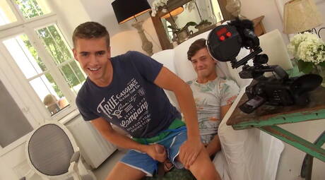 Adam Archuleta and Joel Birkine plays reality and doing hot sex