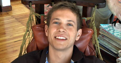 Hot czech boys husky guy Kevin Warhol and hunky guy Jacob Salinger jack off dick in kitchen