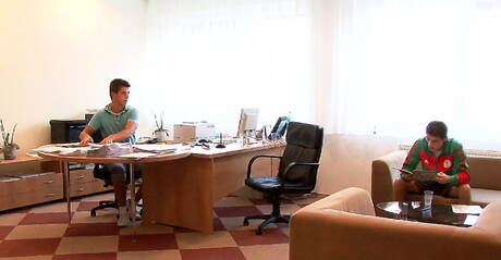 Nasty boys Phillipe Gaudin, Alex Orioli and Peter Fleming in hard threesome sex