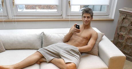 Czech stars well-built Jack Harrer and stud Chris Hoyt fuck after dick sucking