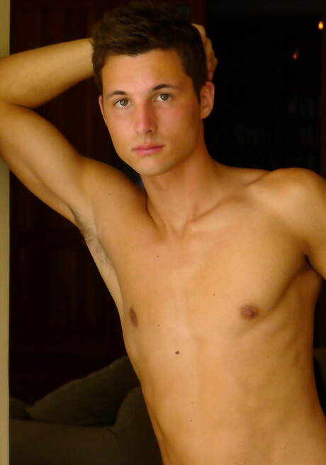 Two czech boys young boy Gaelan Binoche and beautiful boy Harris Hilton love each other outside