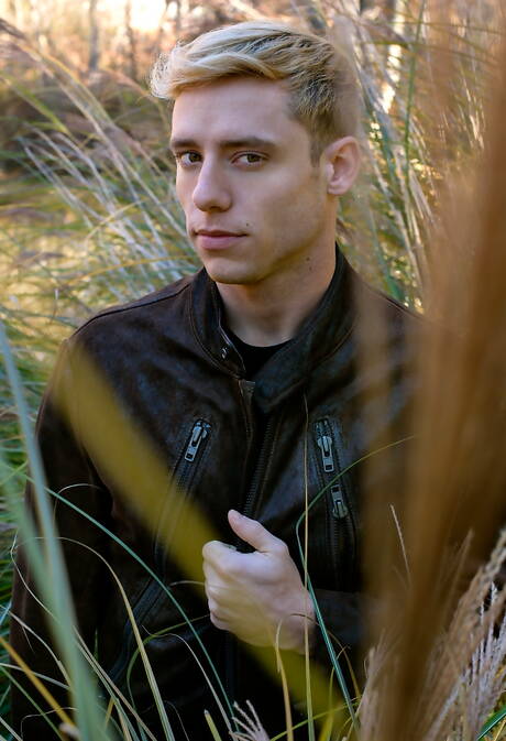 Two american boys young boy Christian Bay and beefcake Justin Matthews in hard anal sex outdoor