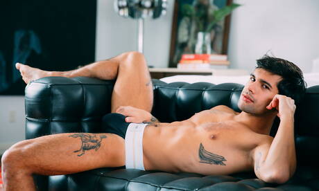 American stars otter Max Adonis and otter Ty Mitchell in hot ass bang