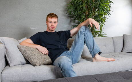 American stars twink Dacotah Red and beefy Dakota Payne make a love