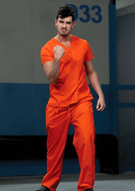 Ace Stallion and american husky guy Declan Blake in rimming and fisting scene