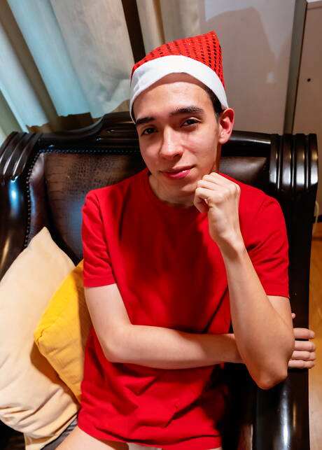 Liam Travis, Antu Burghos and Cesar Rose love each other