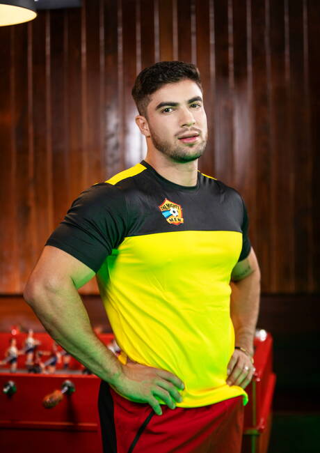 Sexy buddy Daniel Montoya and attractive dude Alejo Ospina have a good anal sex