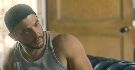 American twink Jayden Marcos and hunk Ian Holms sucking and screwing each other