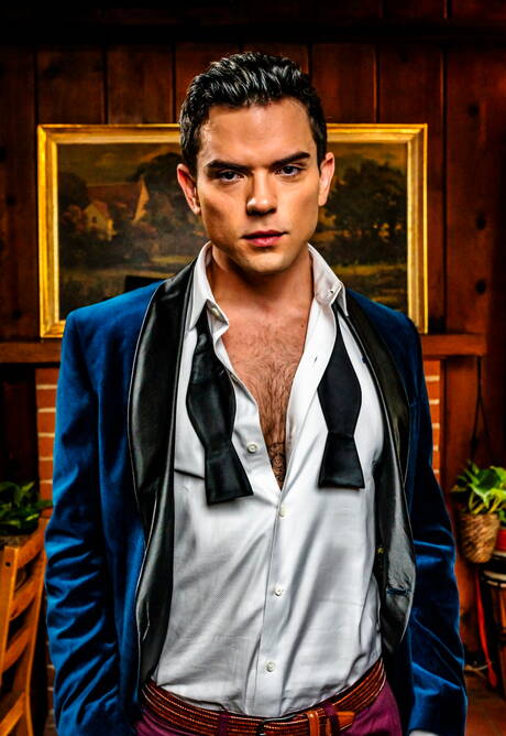 Hot american boys muscular Dakota Payne and beefcake Roman Todd have a good anal sex outdoor