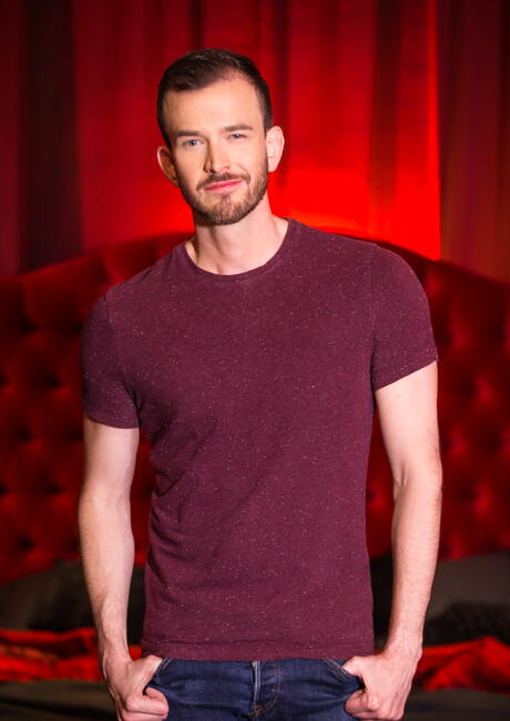 Russian stud Dato Foland and hunky guy Franky Fox fuck after dick sucking