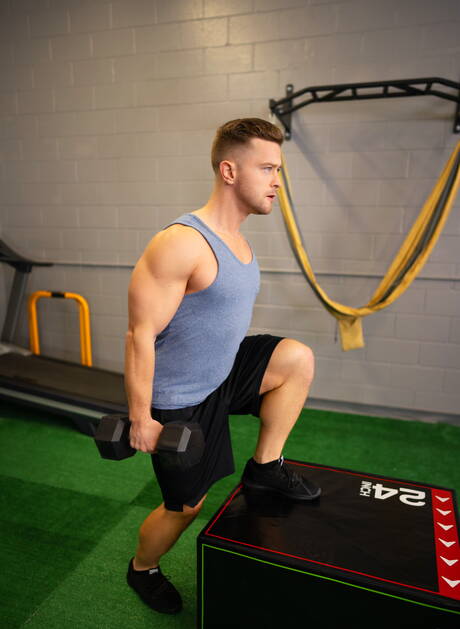 American muscular Johnny Donovan and stud Dale posing naked and showing butt