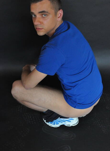 Nasty buddies Adam Watson, Fraser Jacs and Mike Stafford banged each other outdoor