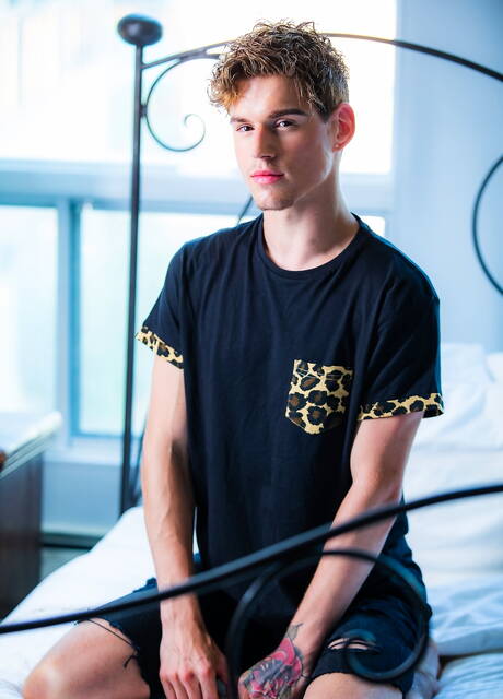 Shameless boys Edward Terrant, Lev Ivankov and Ryan Bones have threesome anal sex