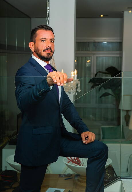 Tough guy Joe Gillis and hunky guy Manuel Scalco have a hot couple scene