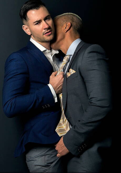 Stud Lukas Daken and hunky guy Maikel Cash sucking and fucking each other