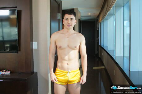 Hot american dudes stud Trevor Laster and young boy Marcus Tresor fuck after blowjob