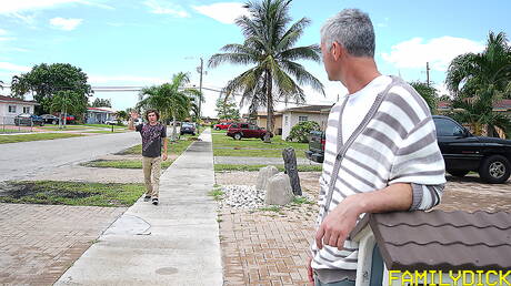 Sexy buddies Bill Farnsworth, Alex Meyer and Landon Matthews in hot 3some ass fuck action outdoor