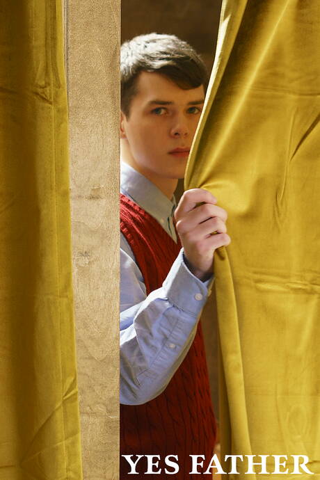 Nice american guys hot twink Dakota Lovell and young Father Fiore have a good anal sex