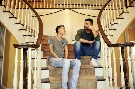 Famous americans, muscular Coda Filthy and stud Dominic Pacifico in hot homosexual scene