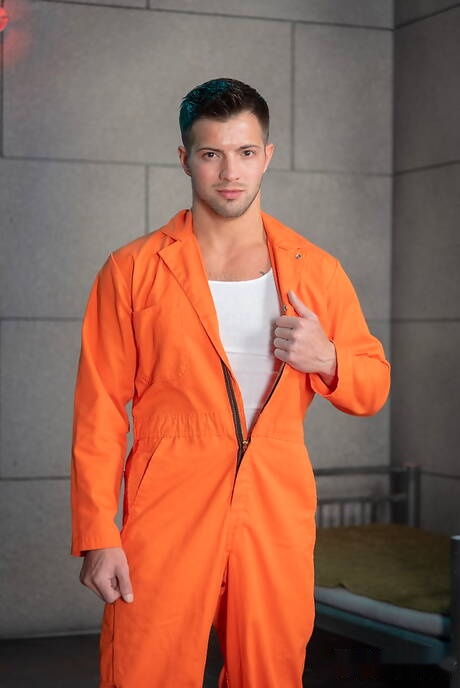 Two american dudes hunk Casey Everett and well-built Cesar Xes love each other