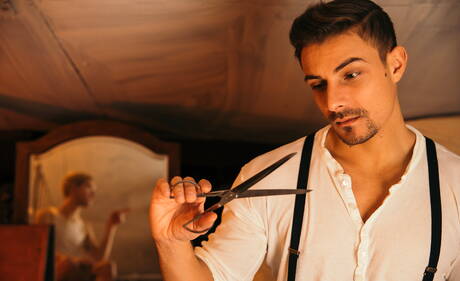 American husky guy Blake Mitchell and canadian hunk Carter Dane love each other