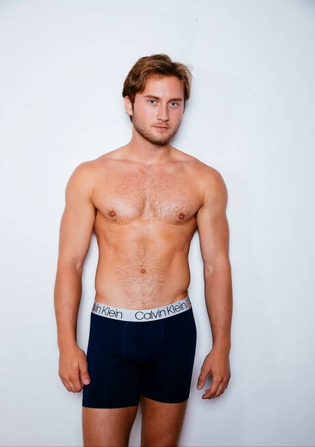 American pornstars muscular Daniel Evans and beefy Trevor Brooks have a hot couple sex