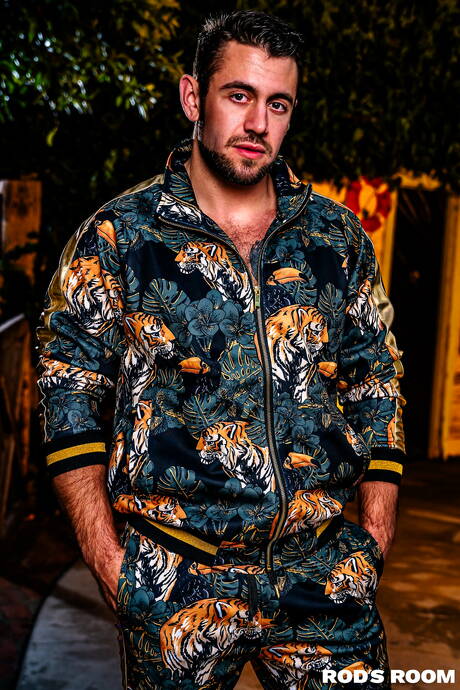 Two american boys otter Andrew Miller and superstud Dante Colle in hot anal sex outside